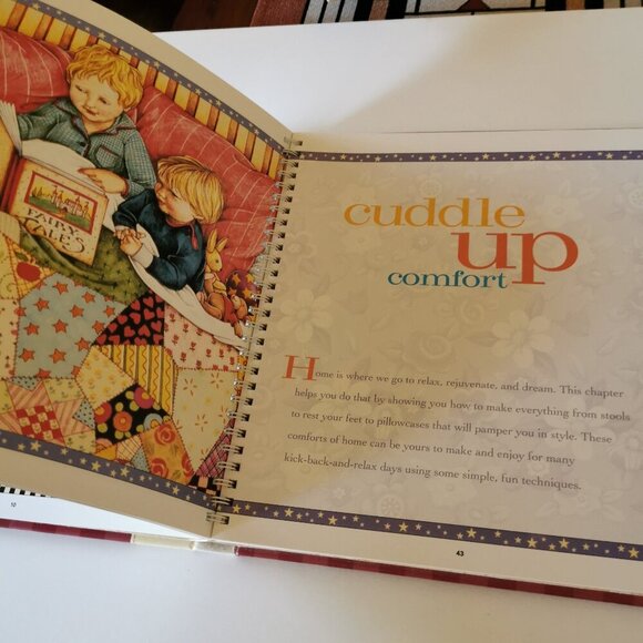 Mary Engelbreit's Crafts to Decorate Your Home Book, 1999 Projects Cozy DIY - Picture 8 of 10